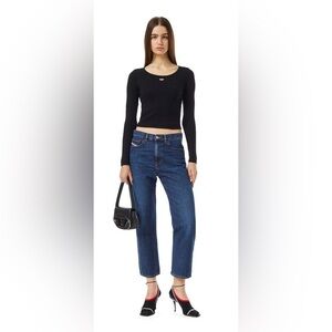 NWT Women’s Diesel Boyfriend Style Ankle Length StreetWear 5 Pocket Denim Jeans